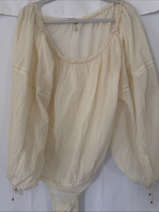Free People Tops - Intimately Free People cream bodysuit